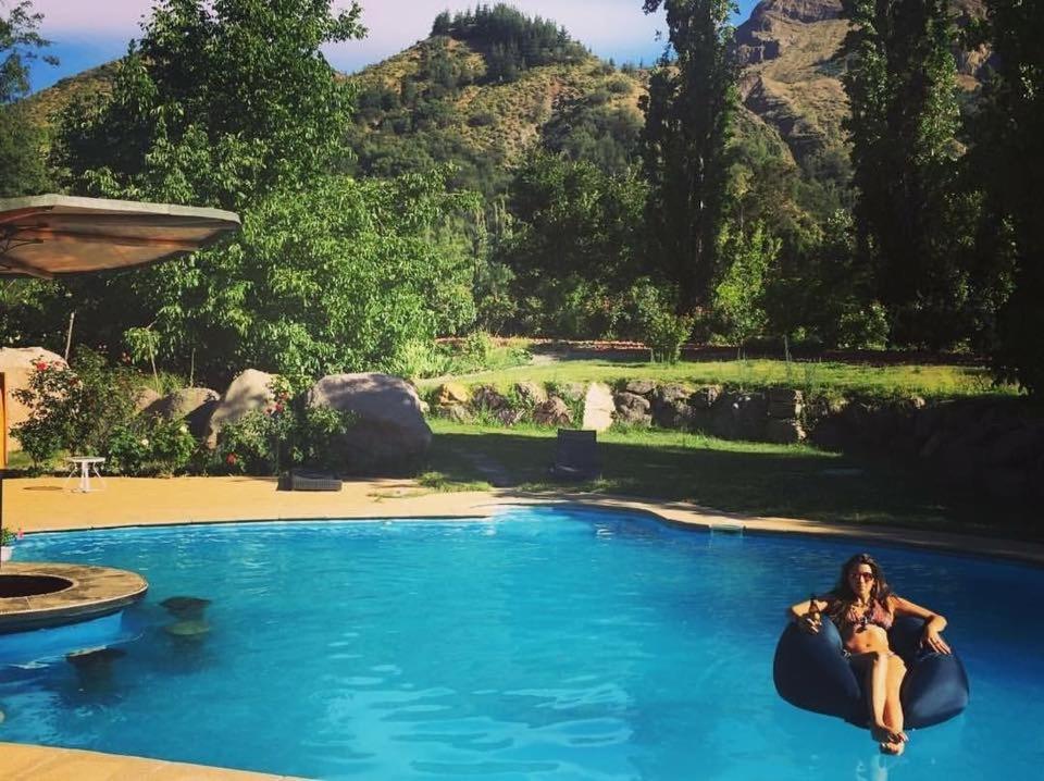 Cascada Lodge Cajon Del Maipo San José de Maipo Exterior foto